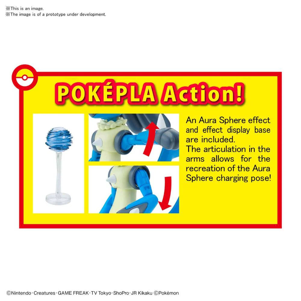 Pokémon - Riolu & Lucario Model Kit (Bandai)