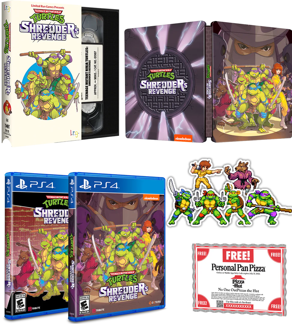 Teenage Mutant Ninja Turtles: Shredder's Revenge [Classic Edition] (PlayStation 4)