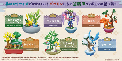 Re-Ment: Pokémon Pocket Bonsai 3 - With The Changing Seasons - 1 Random Figure