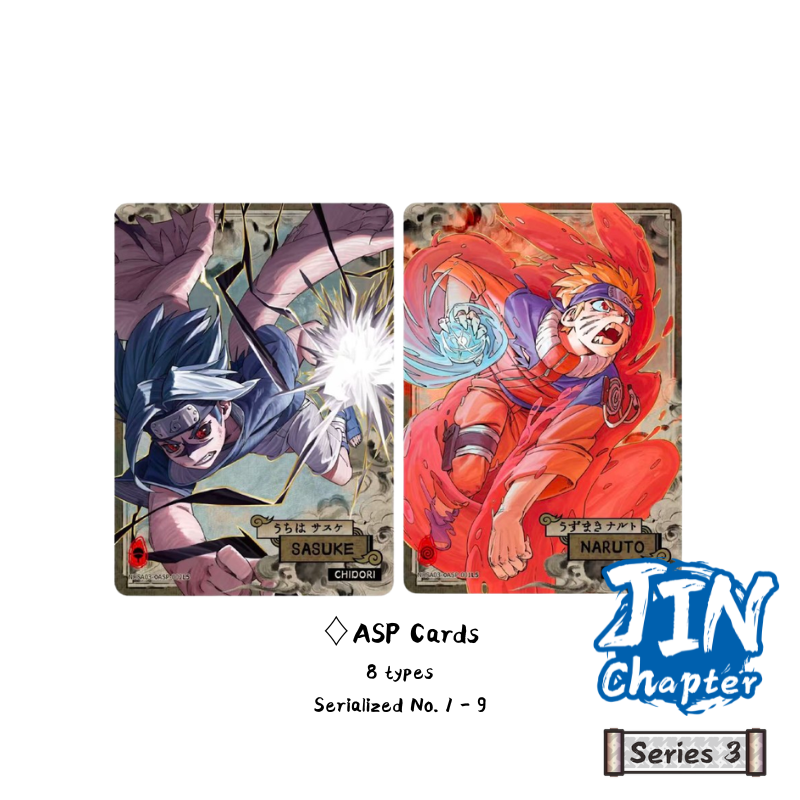 Naruto-Smriti: Chapter Jin Series 3  Collector Box (Kayou NA) [5 Packs]