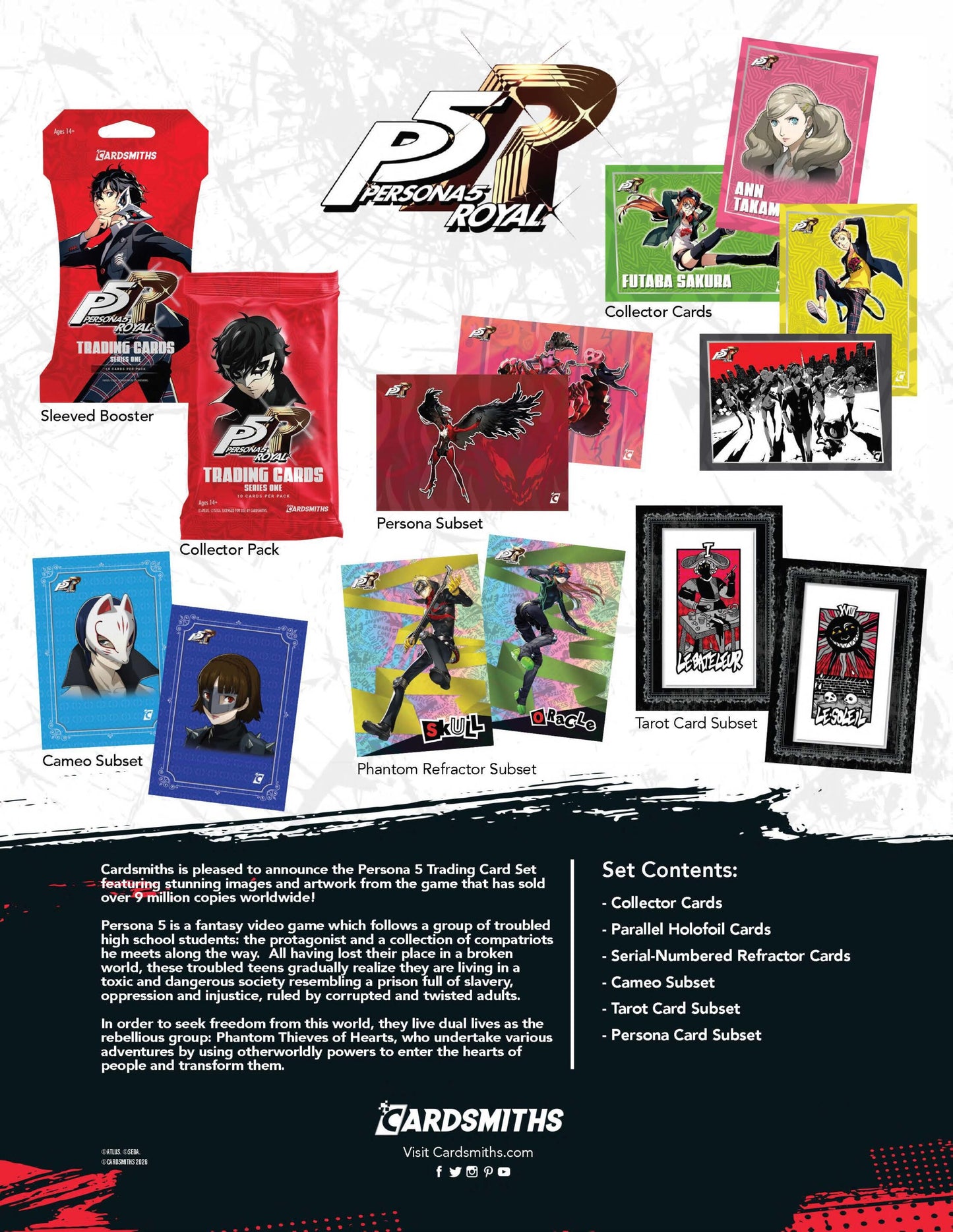 [PRE-ORDER] Persona 5 Royal Trading Cards - Series One (Cardsmiths)