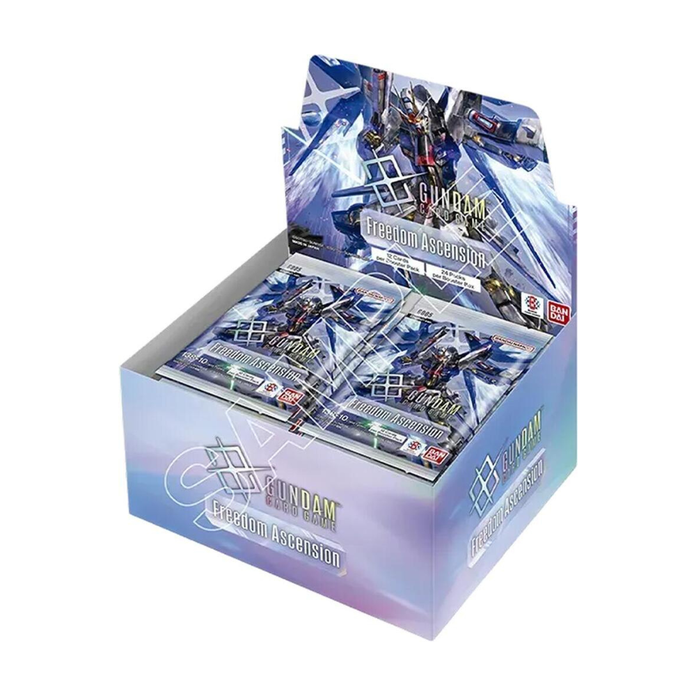 Gundam Card Game: Freedom Ascension Booster Box (24 Packs)