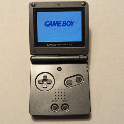 Game Boy Advance SP System - Graphite Black - AGS-101 [Backlit Display]