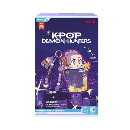 KPop Demon Hunters - Wearable Mini Card Holder Blind Box (Kayou US)