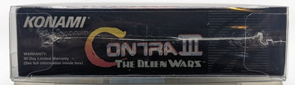 Contra III: The Alien Wars [Factory Sealed] (Nintendo SNES)