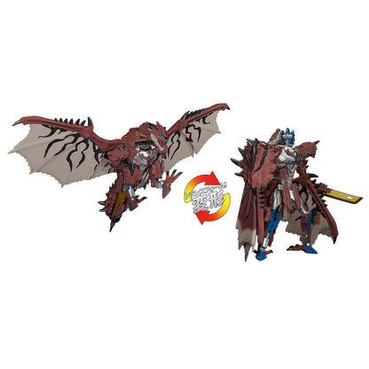 Transformers x Monster Hunter - Rathalos Prime - Action Figure (Hasbro / Takara Tomy)