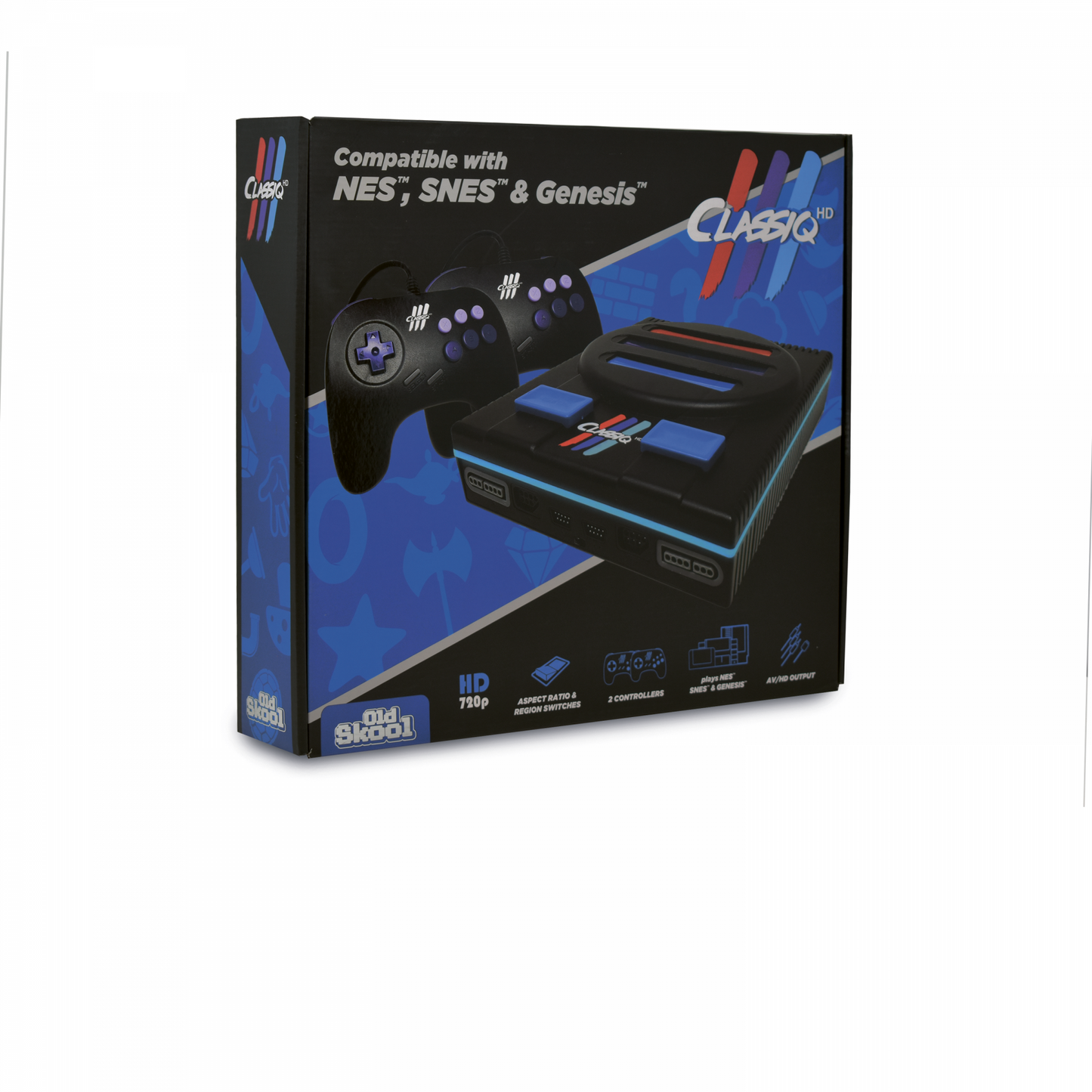 Classiq 3 HD Console - Black (NES, SNES, & Genesis)