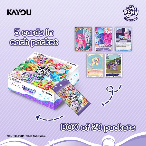 My Little Pony TCG: Discord!!! Booster Box (Kayou NA)