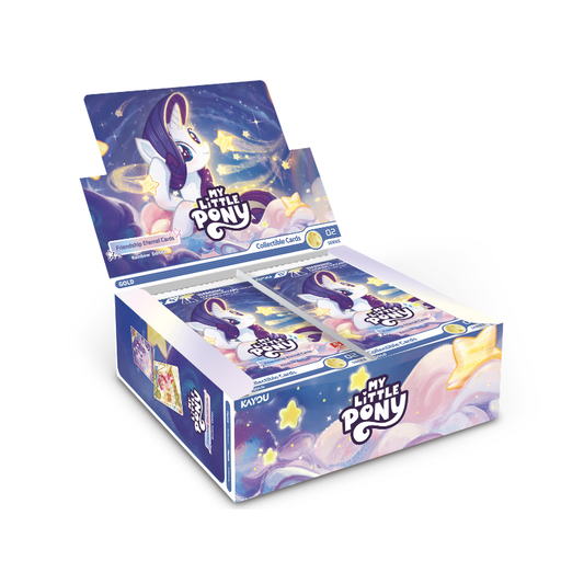 My Little Pony: Friendship Eternal Collectable Cards - Rainbow Edition Series 2 Booster Box (Kayou NA) [20 Packs]