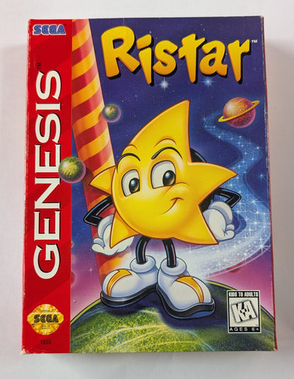 Ristar [Cardboard Box] (Sega Genesis)