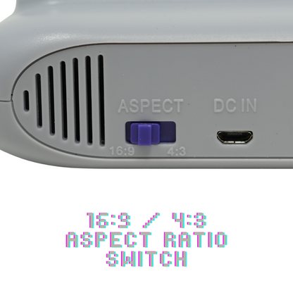 Classiq 2 HD Console - Gray/Purple (NES & SNES)