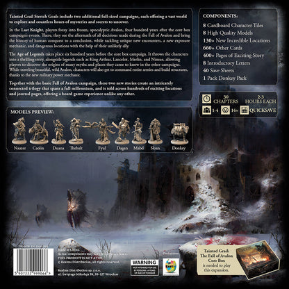 Tainted Grail - Stretch Goals: Age of Legends & Last Knight Campaigns
