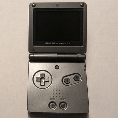 Game Boy Advance SP System - Graphite Black - AGS-101 [Backlit Display]