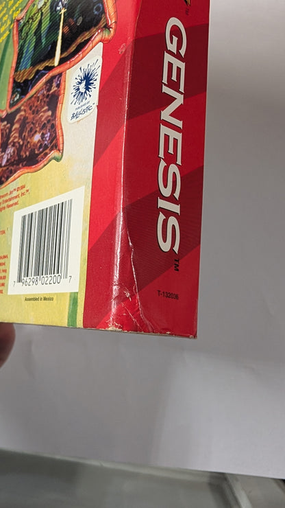 Earthworm Jim [Cardboard Box] (Sega Genesis)