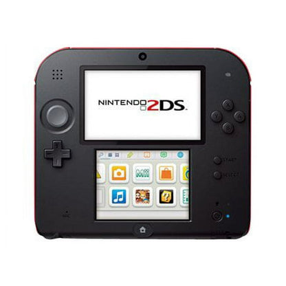 Nintendo 2DS System - Crimson Red