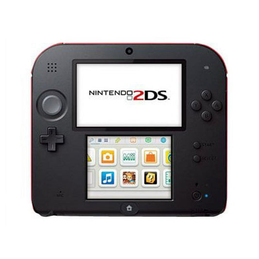 Nintendo 2DS System - Crimson Red
