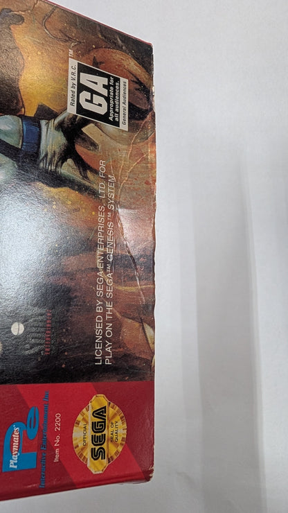 Earthworm Jim [Cardboard Box] (Sega Genesis)