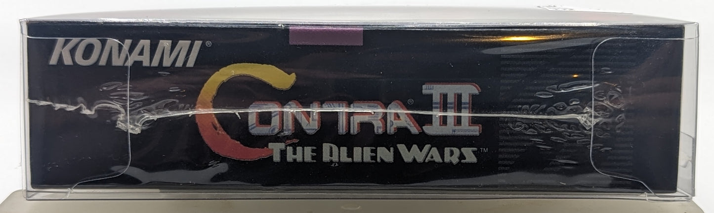 Contra III: The Alien Wars [Factory Sealed] (Nintendo SNES)