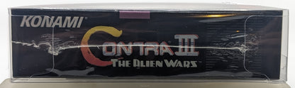 Contra III: The Alien Wars [Factory Sealed] (Nintendo SNES)