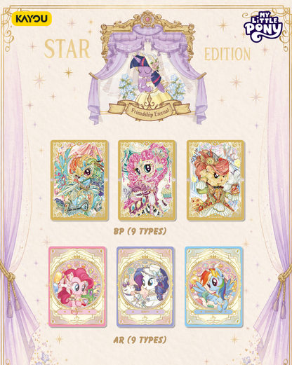 My Little Pony: Friendship Eternal Collectable Cards - Star Edition Series 1 Booster Pack (Kayou NA)