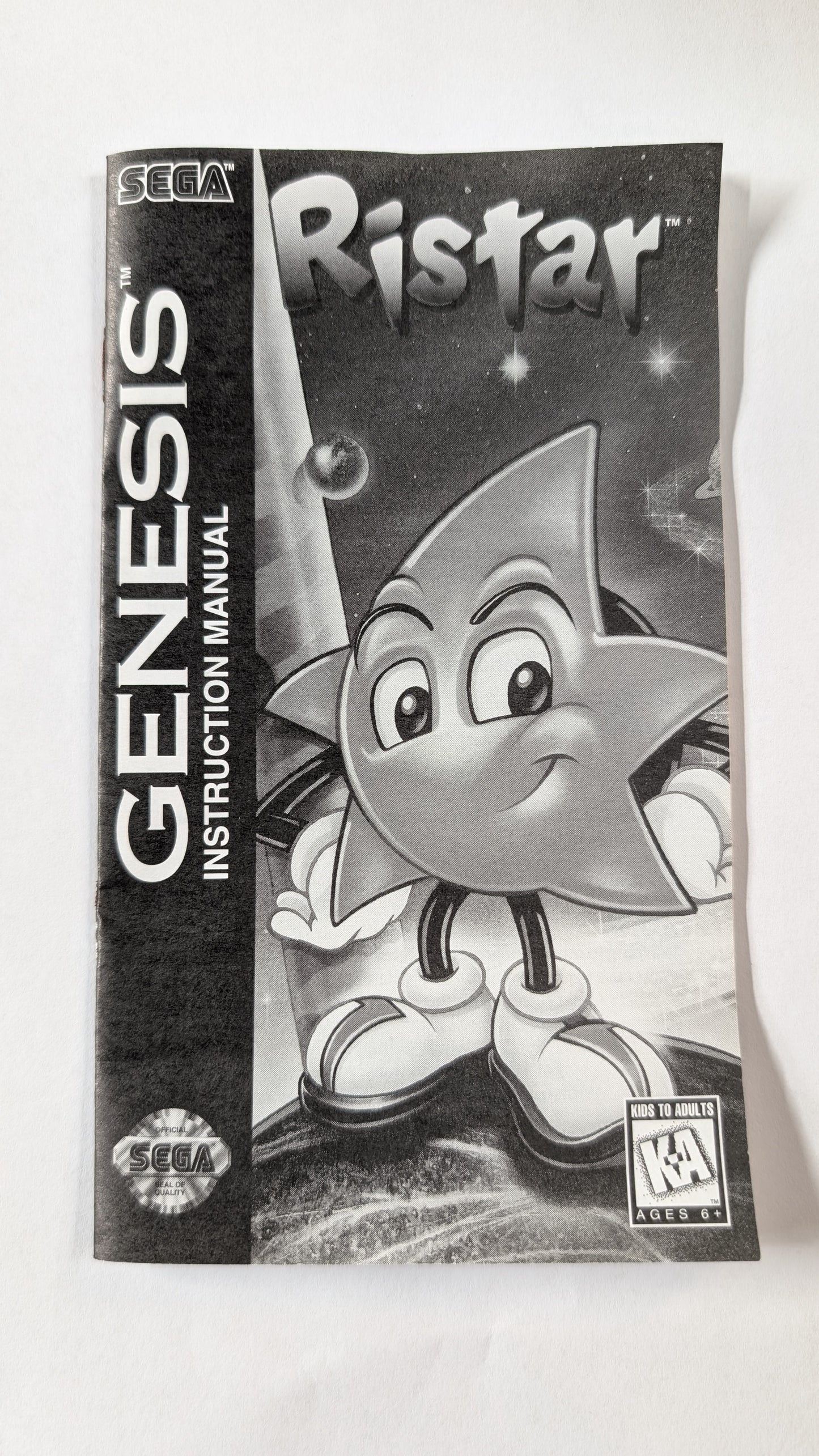 Ristar [Cardboard Box] (Sega Genesis)