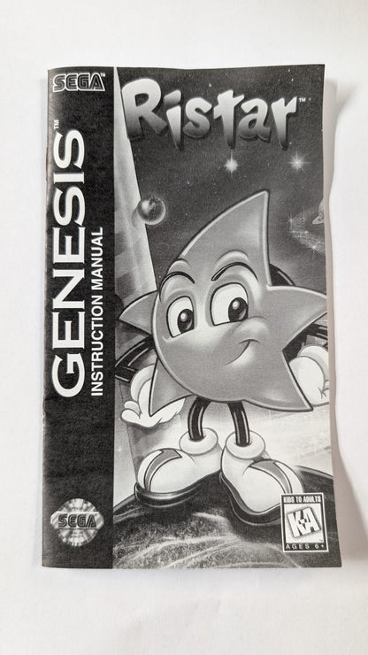 Ristar [Cardboard Box] (Sega Genesis)
