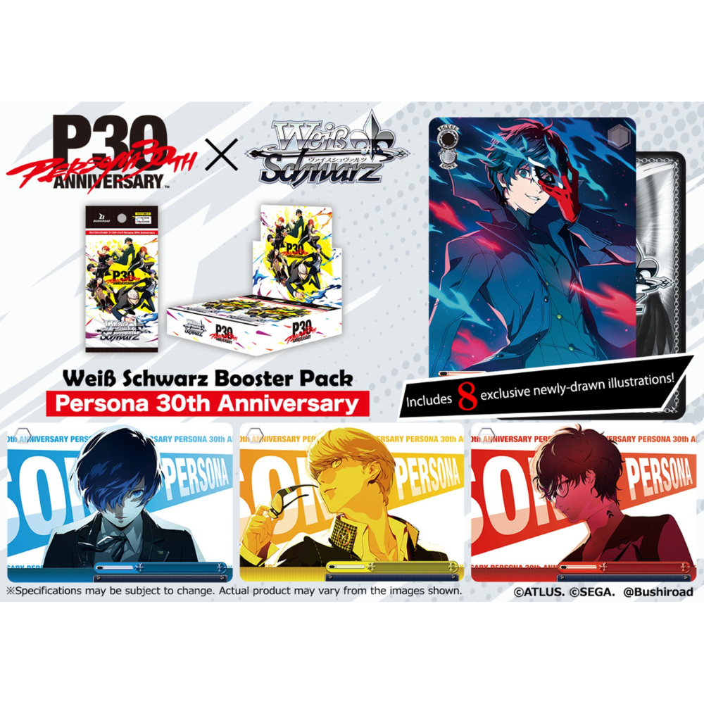 Weiss Schwarz: Persona 30th Anniversary Booster Display [PRE-ORDER]