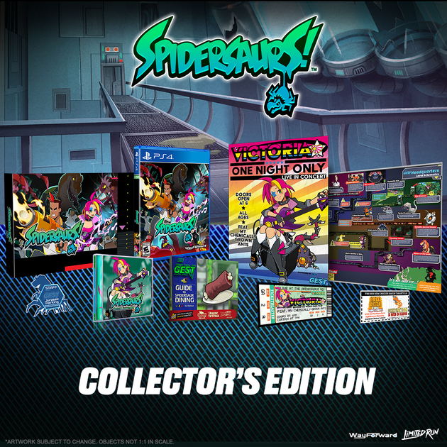 Spidersaurs Collector's Edition [Limited Run #46] (PlayStation 5)