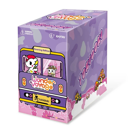 tokidoki Wonder Voyage Collection Cards - Roaming Edition Booster Box - 001D (Kayou NA) [24 Packs]