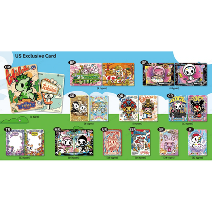 tokidoki Wonder Voyage Collection Cards - Roaming Edition Booster Box - 001D (Kayou NA) [24 Packs]