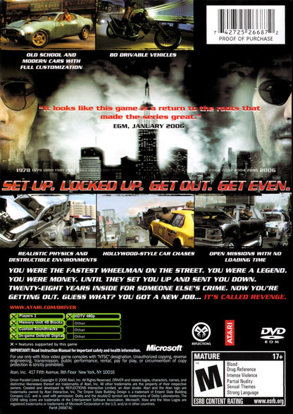 Driver: Parallel Lines (Xbox)