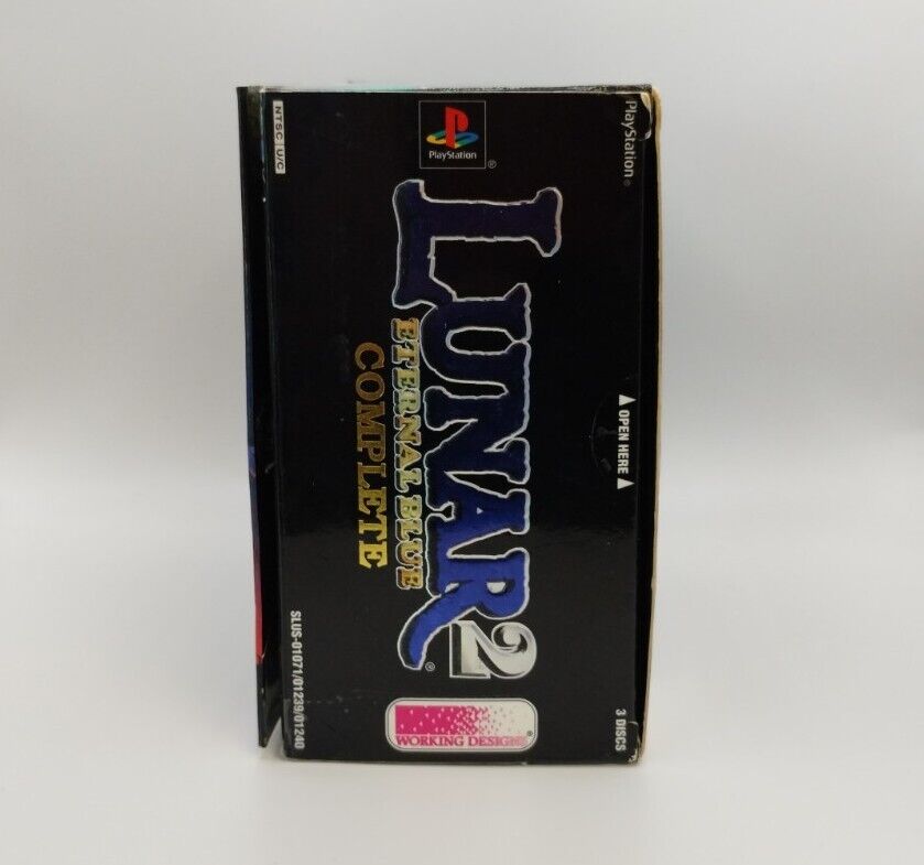 Lunar 2: Eternal Blue Complete (PlayStation 1, 2000)